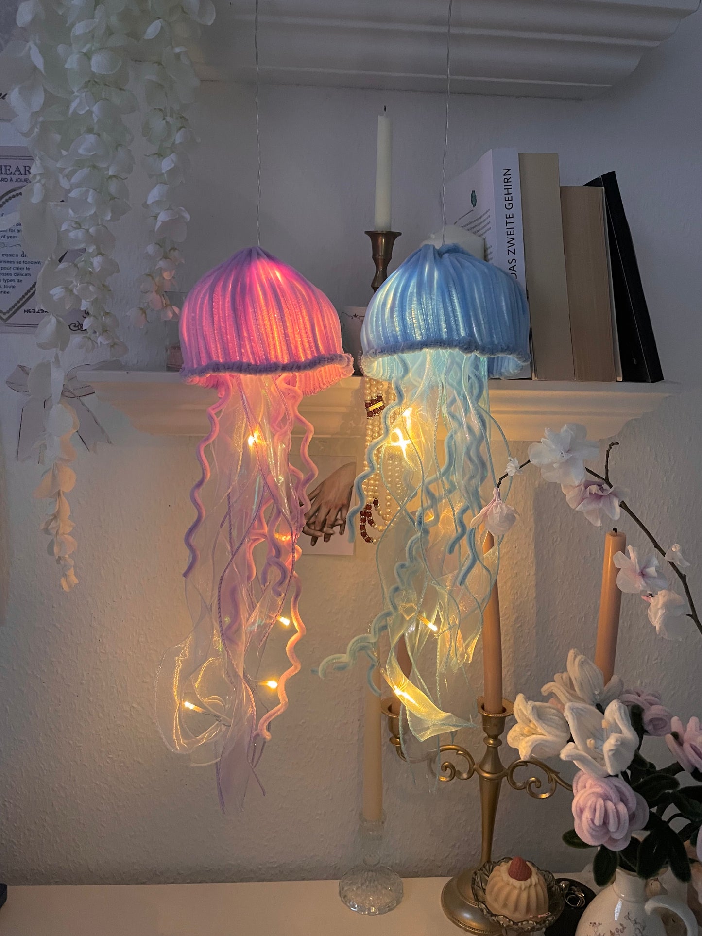 Blue Jellyfish Light