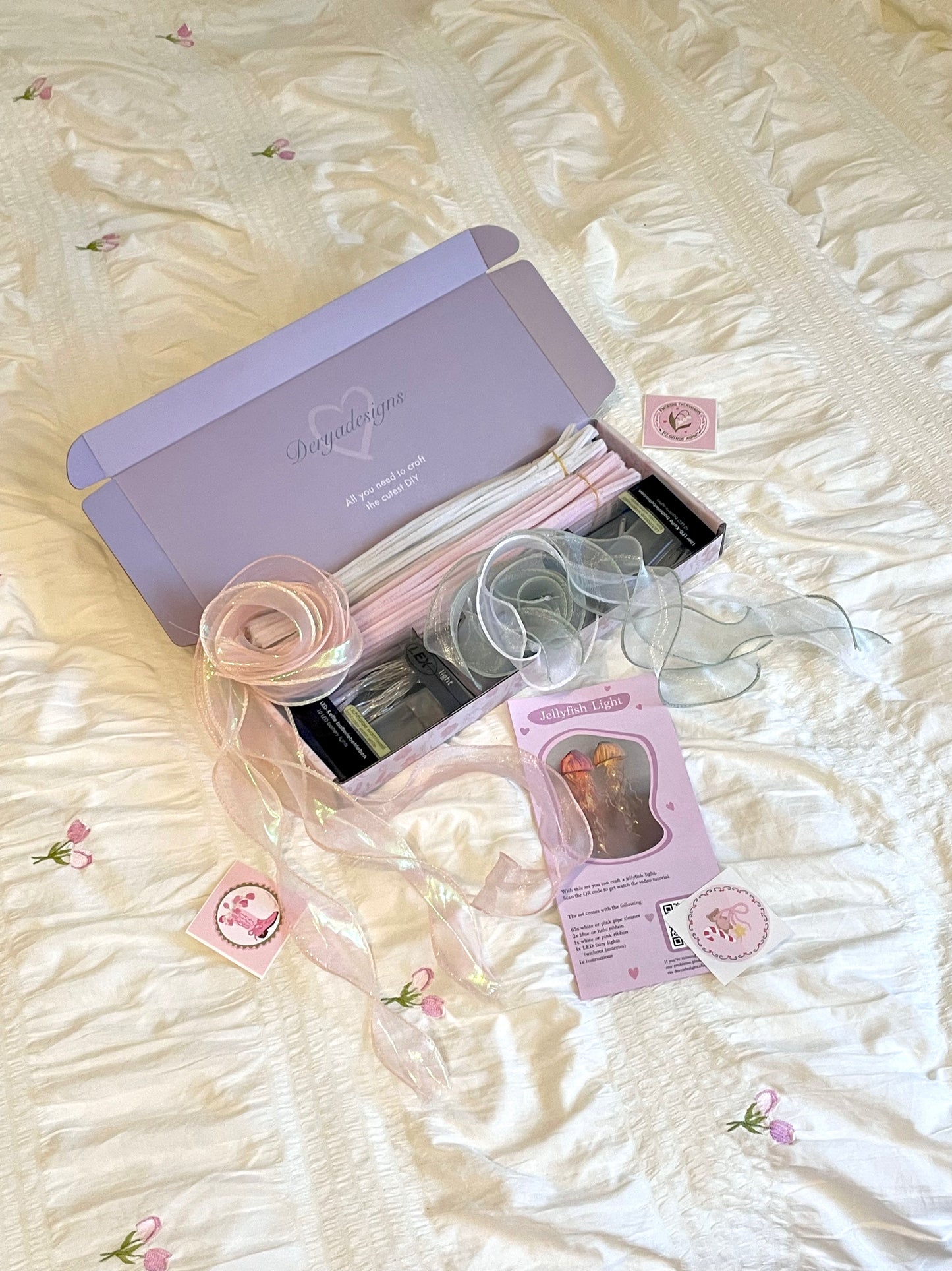 Double Jelly Box (pink & weiß)
