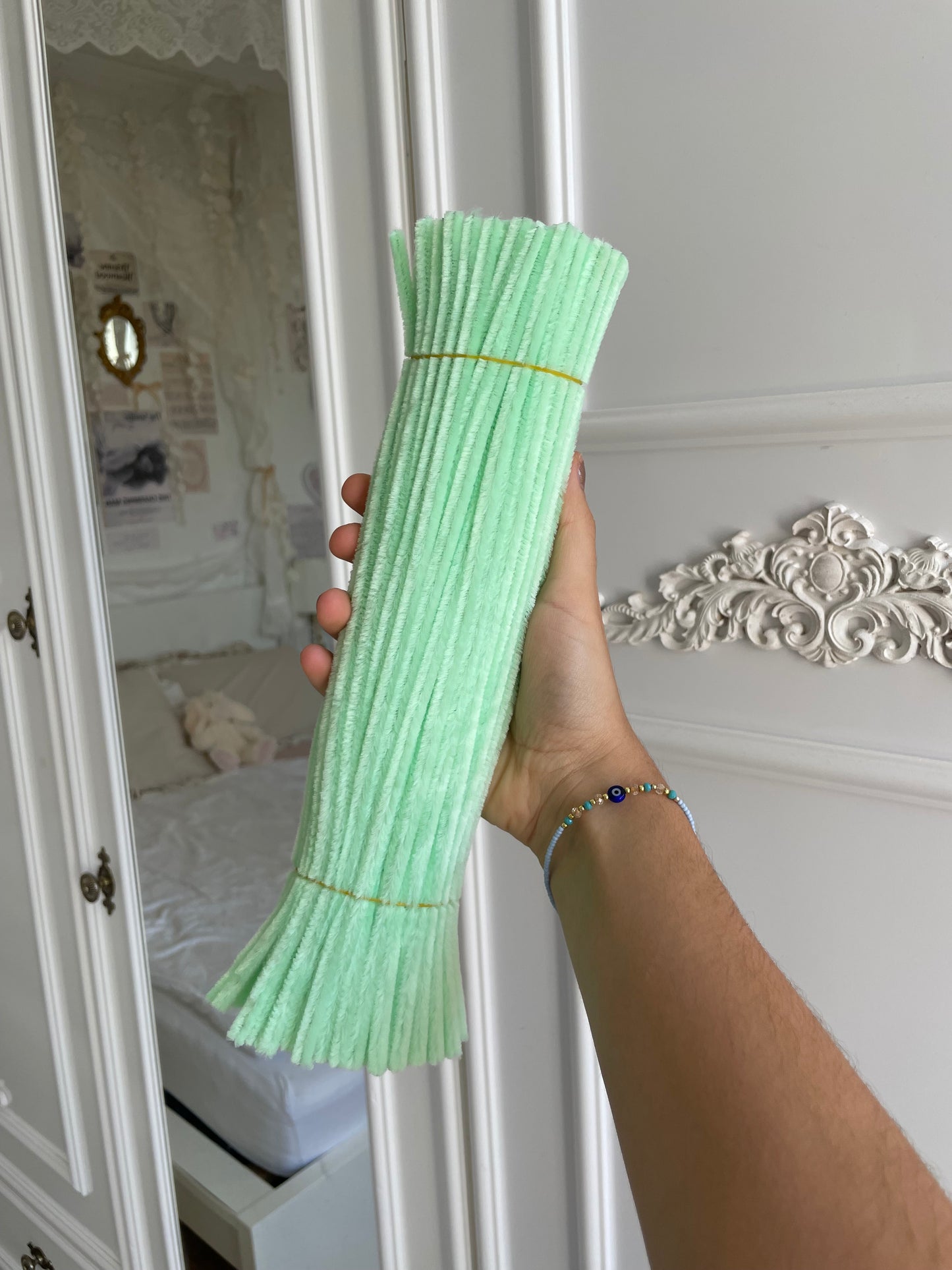 Light Green Pipe Cleaners