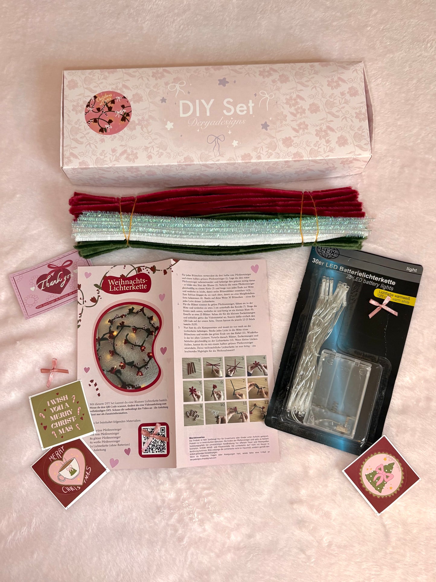 Christmas lights & ornaments