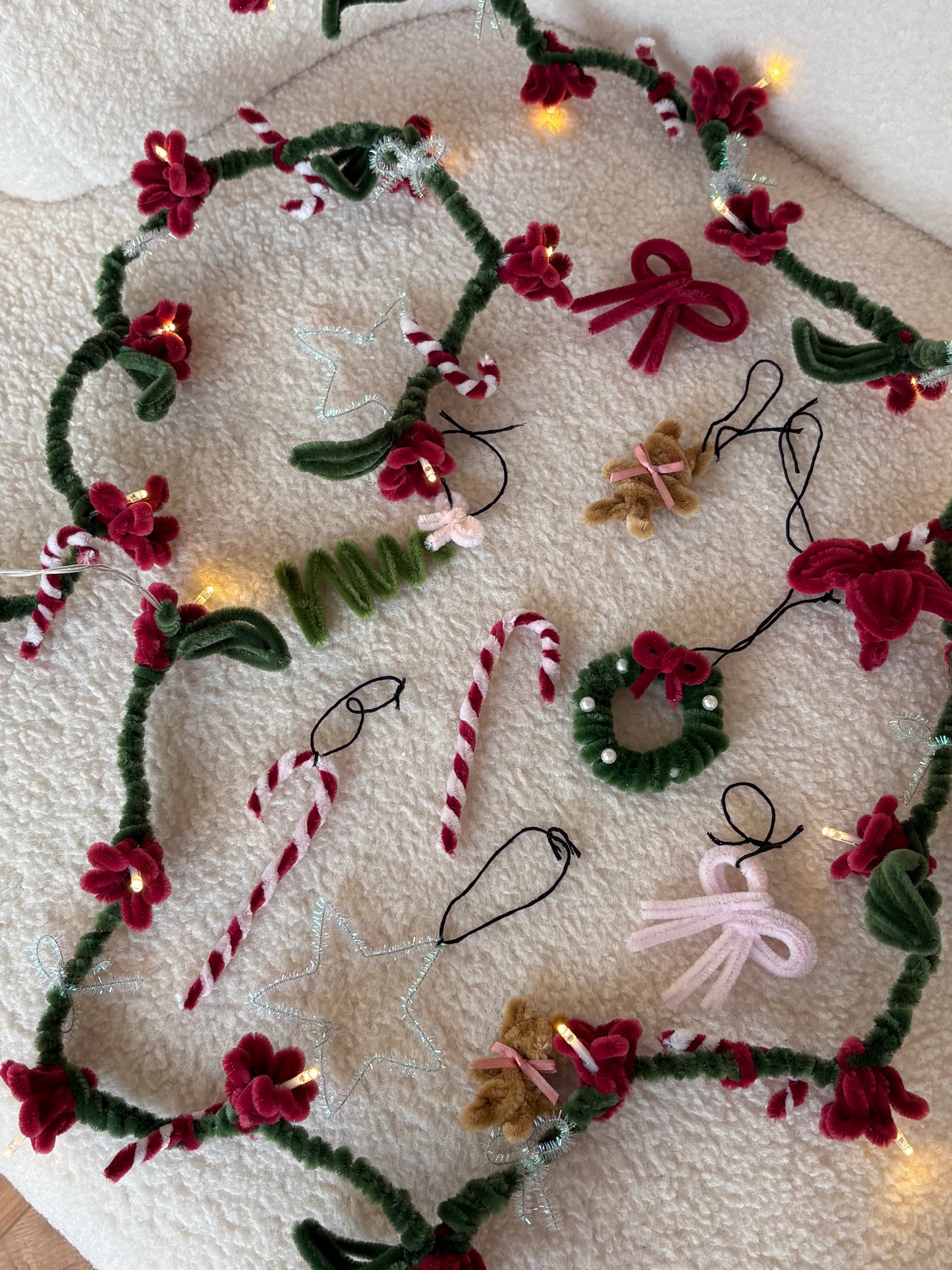 Christmas lights & ornaments