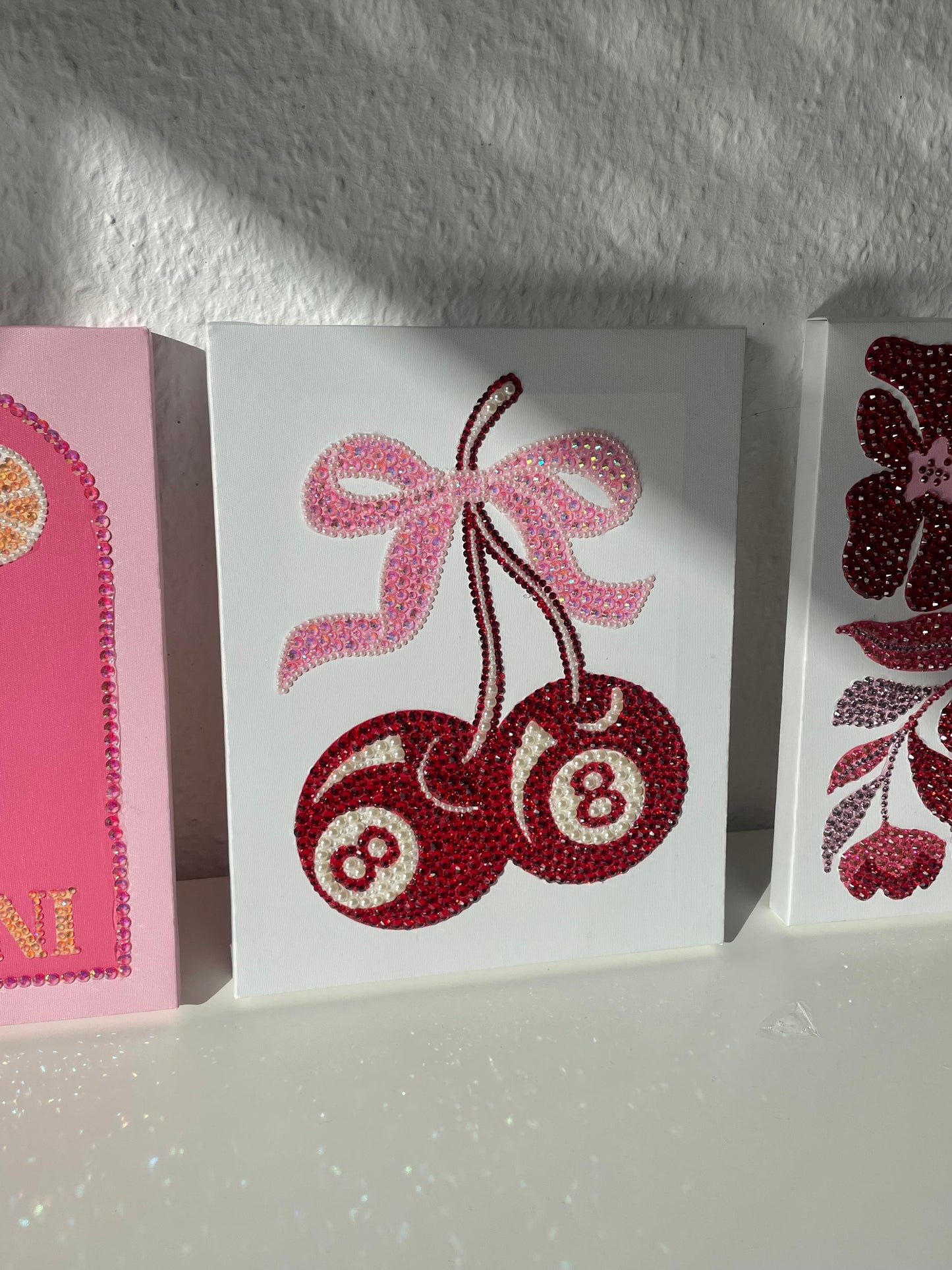 "Cherry" Diamond Canvas