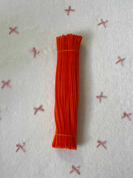 Orange Pipe Cleaners