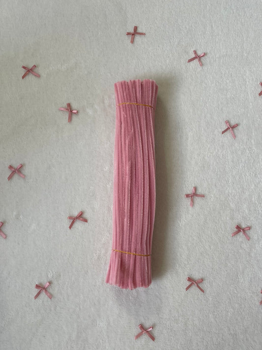 Jade Pink Pipe Cleaners